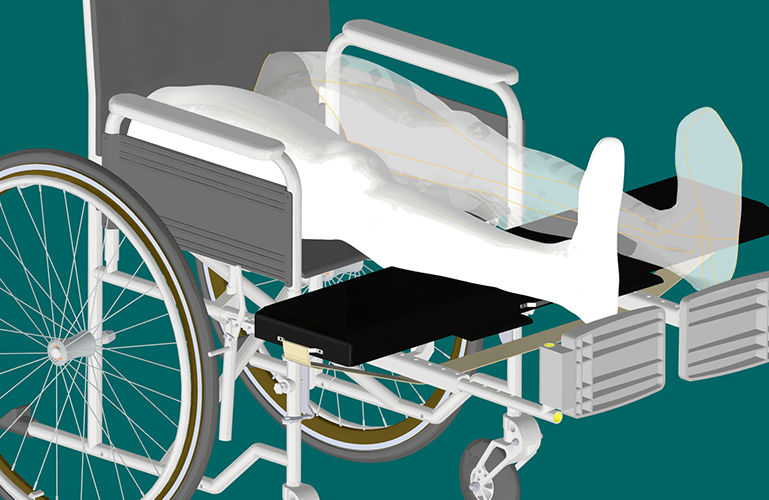 Illustration of Wheelchair Protoype